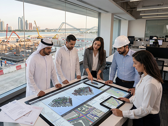 Leverage Group Project Design in Abu Dhabi